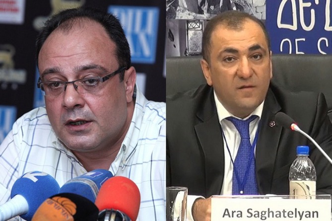 Կարեն Բեքարյանն ու Արա Սաղաթելյանը ձերբակալվել են Կարեն Բեքարյանն ու Արա Սաղաթելյանը ձերբակալվել են