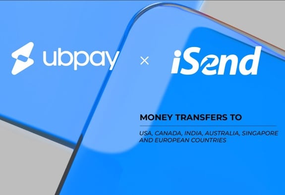 UBPay-ը համագործակցություն է սկսել դրամական փոխանցումների iSend համակարգի հետ