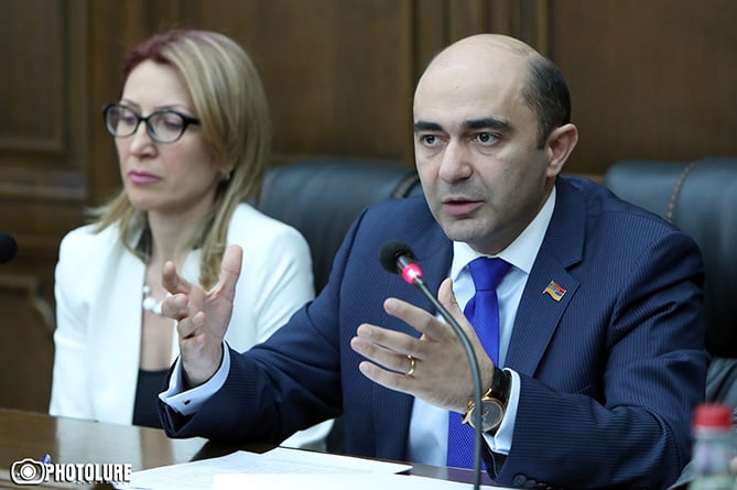 Фракция "Просвещенная Армения" представила свое видение структуры правительства Фракция "Просвещенная Армения" представила свое видение структуры правительства