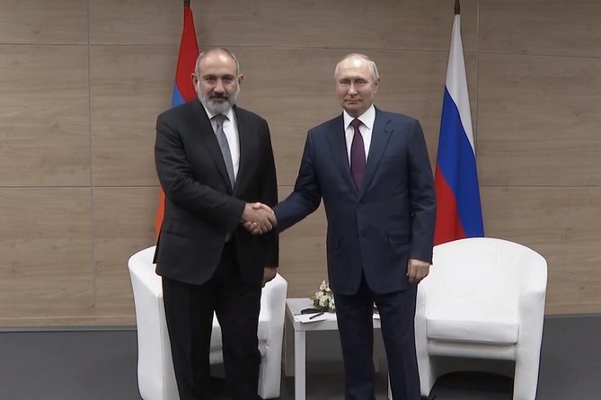 Пашинян и Путин договорились обсудить гуманитарный кризис в Карабахе (ВИДЕО) Пашинян и Путин договорились обсудить гуманитарный кризис в Карабахе (ВИДЕО)