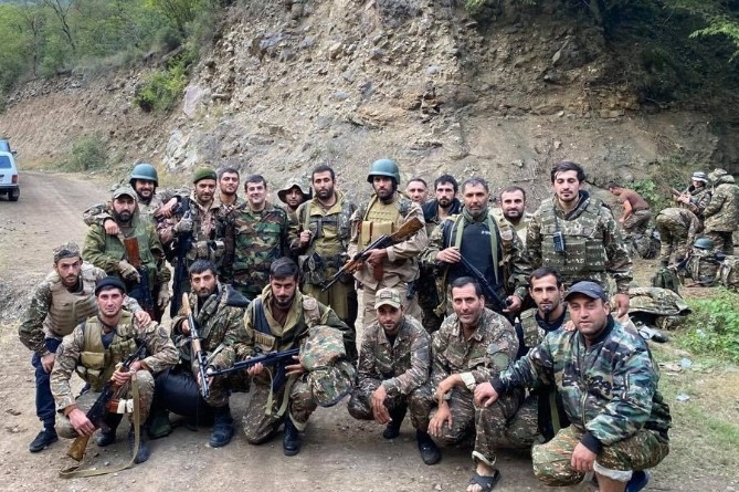 "Победа несомненна": президент Арцаха написал о подвигах на фронте (ФОТО)