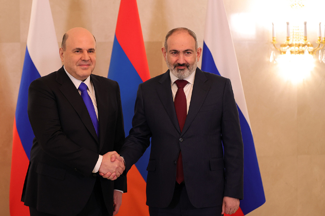 Փաշինյանն ու Միշուստինը քննարկել են հայ-ռուսական առևտրատնտեսական համագործակցությանը վերաբերող հարցեր Փաշինյանն ու Միշուստինը քննարկել են հայ-ռուսական առևտրատնտեսական համագործակցությանը վերաբերող հարցեր