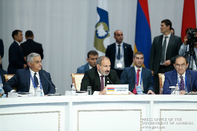 Армения заинтересована в максимально эффективном участии в ЕАЭС – Пашинян (ФОТО)