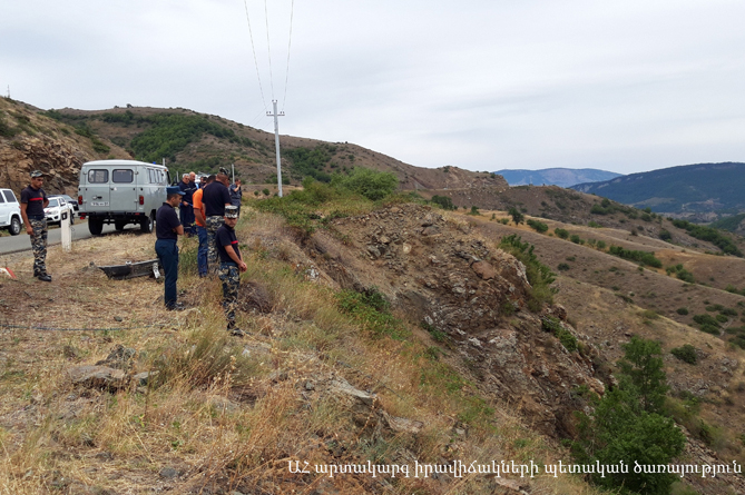 Ողբերգական ավտովթար Գորիս-Ստեփանակերտ ճանապարհին. կա 2 զոհ (ՖՈՏՈ)