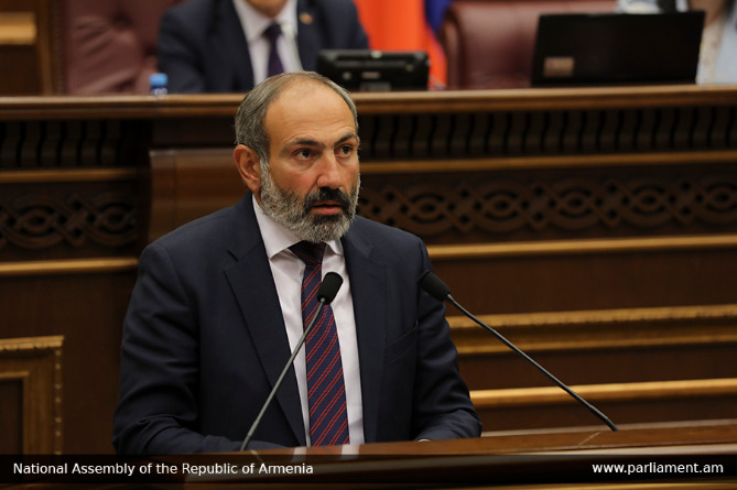 Փաշինյան. «Կպառկեցնենք ասֆալտին և կտանք պատին, հանկարծ մտքներով չանցնի, որ որևէ մեկը կարող է միջնորդավորված ձևով պատգամավորի սպառնալ» (ՎԻԴԵՈ) Փաշինյան. «Կպառկեցնենք ասֆալտին և կտանք պատին, հանկարծ մտքներով չանցնի, որ որևէ մեկը կարող է միջնորդավորված ձևով պատգամավորի սպառնալ» (ՎԻԴԵՈ)