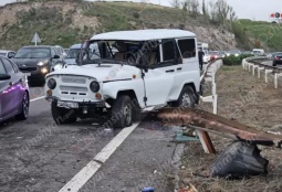 Խոշոր ավտովթար՝ Կոտայքի մարզում․ «Չայնիի» ոլորաններում մեքենաներ են բախվել