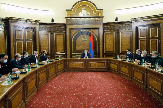 Փաշինյանն Անվտանգության խորհրդի նիստ է հրավիրել Փաշինյանն Անվտանգության խորհրդի նիստ է հրավիրել