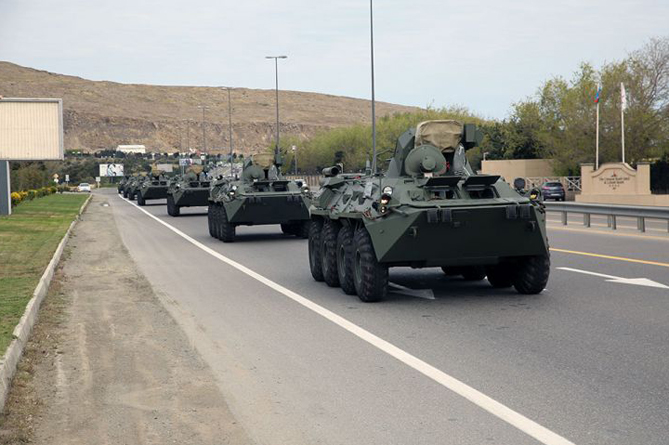 Ադրբեջանը ԲՏՌ-82Ա զրահափոխադրիչներ է ստացել Ռուսաստանից