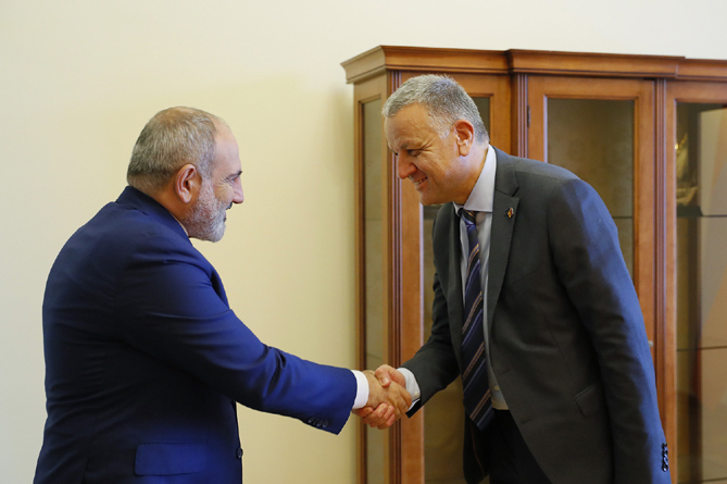 Пашинян заявил о важности сотрудничества Армения-ЕС в различных направлениях Пашинян заявил о важности сотрудничества Армения-ЕС в различных направлениях