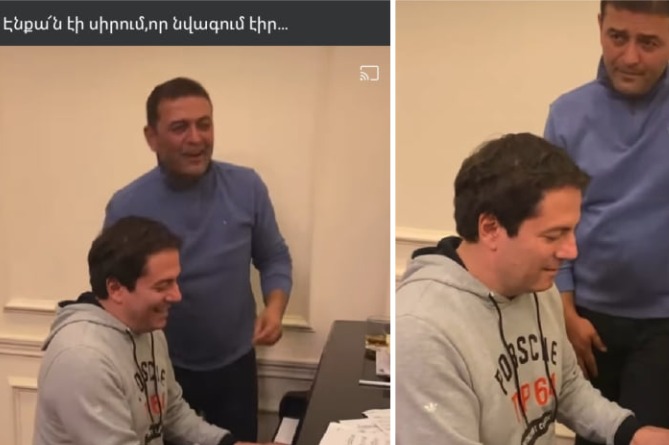 Էնքան էի սիրում, որ նվագում էիր... Արսեն Սաֆարյանի հուզիչ տեսանյութը Հայկոյի հետ (ՎԻԴԵՈ) Էնքան էի սիրում, որ նվագում էիր... Արսեն Սաֆարյանի հուզիչ տեսանյութը Հայկոյի հետ (ՎԻԴԵՈ)