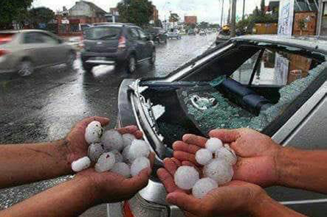 Армянский синоптик сообщил о катастрофическом граде размером с куриное яйцо в Южной Америке (ФОТО)