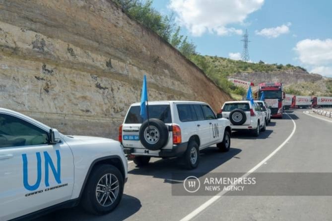 Հայաստանում ՄԱԿ-ի գրասենյակի ներկայացուցիչներն այցելել են Լաչինի միջանցքի սկզբնամաս Հայաստանում ՄԱԿ-ի գրասենյակի ներկայացուցիչներն այցելել են Լաչինի միջանցքի սկզբնամաս