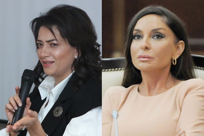 Анна Акопян пригласила Мехрибан Алиеву послушать мугам в Карабахе (ВИДЕО) Анна Акопян пригласила Мехрибан Алиеву послушать мугам в Карабахе (ВИДЕО)