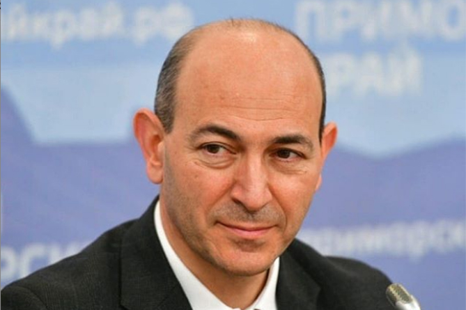 Вице-губернатор Приморья Гагик Захарян ушел в отставку 