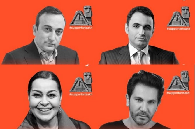 Аукционы с известными людьми организованы в поддержку Арцаху (ФОТО)
