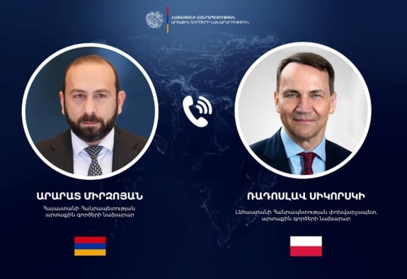 Հայաստանի և Լեհաստանի ԱԳ նախարարները քննարկել են Մերձավոր Արևելքի զարգացումները