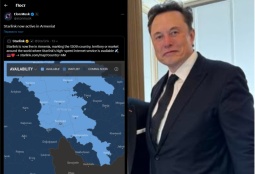 Իլոն Մասկը հայտնել է Հայաստանում Starlink–ի գործարկման մասին (ՖՈՏՈ)