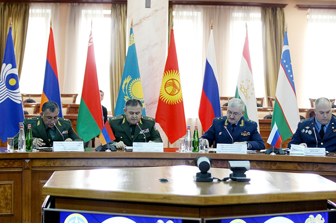 В Ереване обсуждена программа боевых мероприятий в рамках объединенной системы ПВО стран СНГ