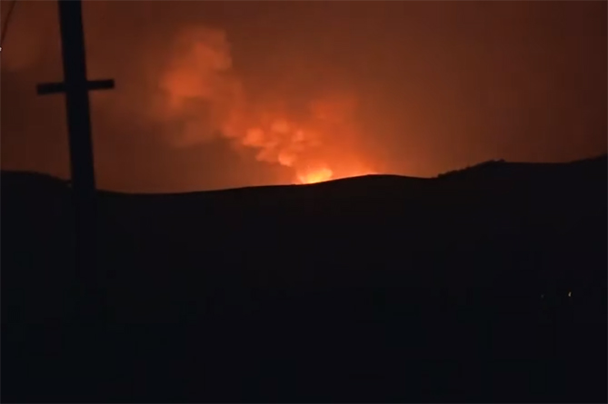 Уничтожение боеприпасов противника в Арцахе (ВИДЕО)