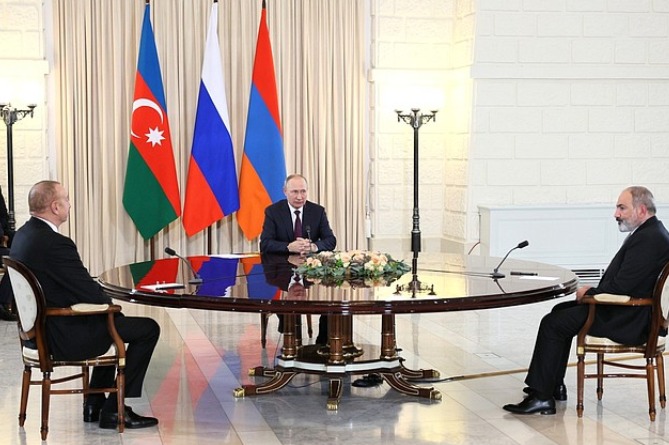 Հրապարակվել է Պուտինի, Փաշինյանի և Ալիևի կողմից ընդունված հայտարարությունը (ՎԻԴԵՈ)