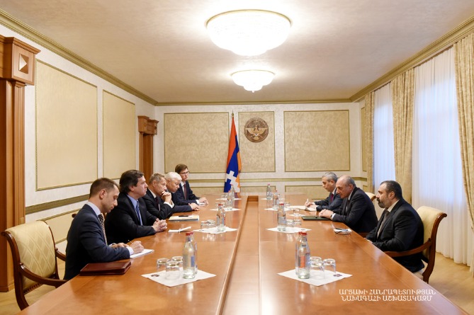 Президент Арцаха назвал сопредседателям МГ ОБСЕ ключевой компонент обеспечения стабильности и мира в регионе