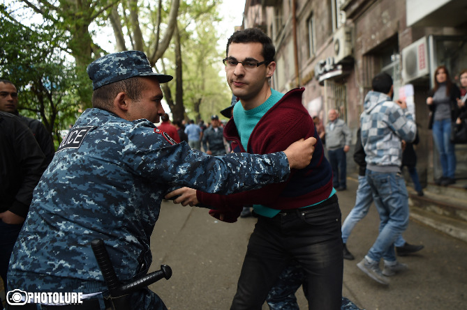 Полиция Армении: невыполнение требований закона участниками митинга приведут к негативным последствиям