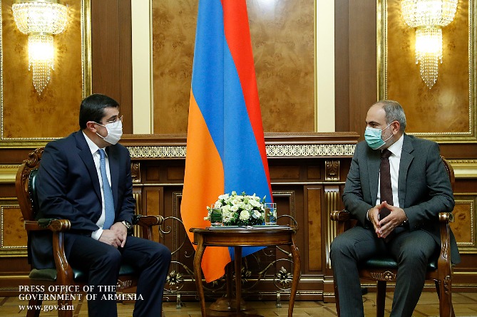 Փաշինյանը հանդիպել է Արայիկ Հարությունյանի հետ. Արցախն այսօր համազգային օրակարգի ամենակարևոր խնդիրն է (ՎԻԴԵՈ) Փաշինյանը հանդիպել է Արայիկ Հարությունյանի հետ. Արցախն այսօր համազգային օրակարգի ամենակարևոր խնդիրն է (ՎԻԴԵՈ)