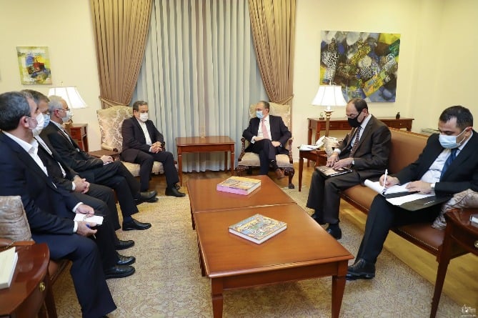 ԼՂ հիմնախնդրի վերաբերյալ Իրանի մոտեցումները հանգամանալից կուսումնասիրվեն. Զոհրաբ Մնացականյանն` Իրանի ԱԳ փոխնախարարին (ՎԻԴԵՈ) ԼՂ հիմնախնդրի վերաբերյալ Իրանի մոտեցումները հանգամանալից կուսումնասիրվեն. Զոհրաբ Մնացականյանն` Իրանի ԱԳ փոխնախարարին (ՎԻԴԵՈ)