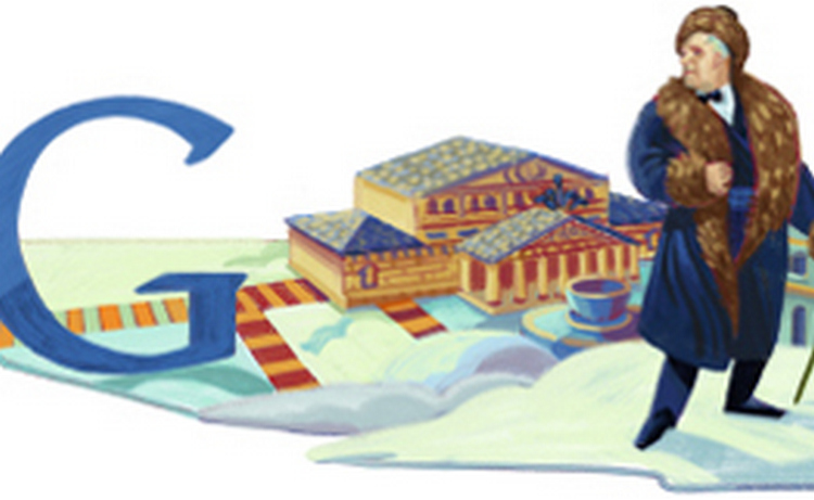 Google разместила логотип в честь русского оперного певца Федора Шаляпина Google разместила логотип в честь русского оперного певца Федора Шаляпина