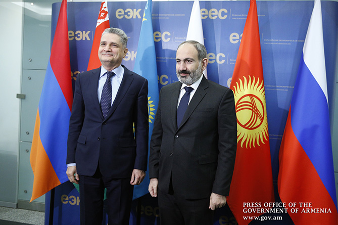 Пашинян назвал ключевые направления председательства Армении в ЕАЭС Пашинян назвал ключевые направления председательства Армении в ЕАЭС