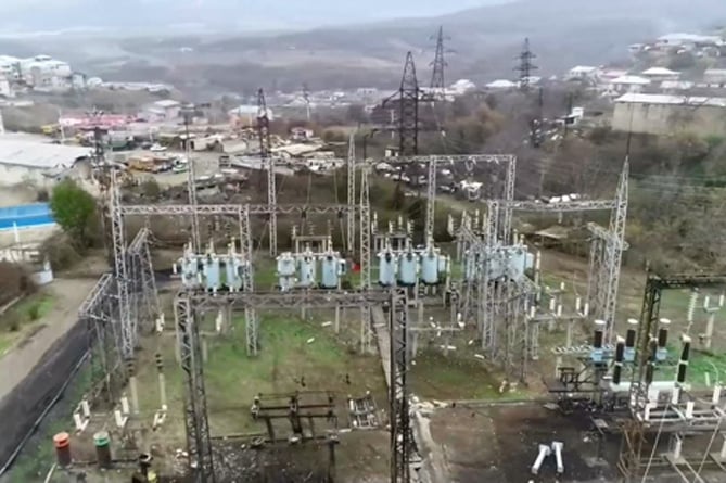 Арцах из-за аварии остался без электричества 