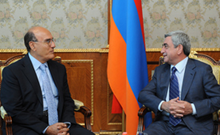 Серж Саргсян высоко оценил восьмилетнюю деятельность посла Ливана в Армении