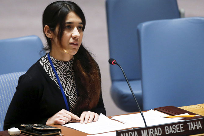 Номинированная на Нобелевскую премию мира езидка рассказала в Ереване о геноциде своего народа