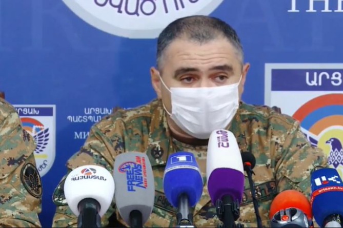 Այսօրվա դրությամբ հակառակորդը կորցրել է շուրջ 36 ԱԹՍ, 47 զրահատեխնիկա 400-ից ավելի անձնակազմի կորուստ. ՊԲ փոխհրամանատար 