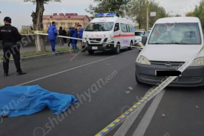 Մահվան ելքով վրաերթ Երևանում. հետիոտնը տեղում մահացել է