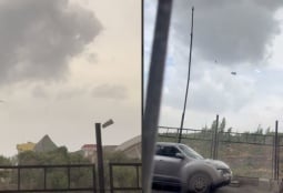 Երևանում ուժգին քամին պոկել է տանիքների թիթեղները (ՎԻԴԵՈ)