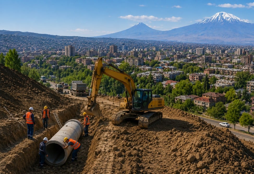 Мэрия Еревана назвала сроки решения проблемы с канализацией в столице