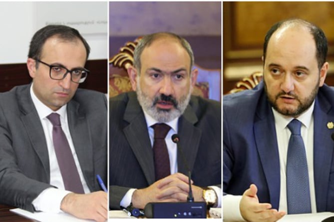 Փաշինյանն ազատել է Արսեն Թորոսյանին և Արայիկ Հարությունյանին կառավարությունում զբաղեցրած պաշտոններից Փաշինյանն ազատել է Արսեն Թորոսյանին և Արայիկ Հարությունյանին կառավարությունում զբաղեցրած պաշտոններից