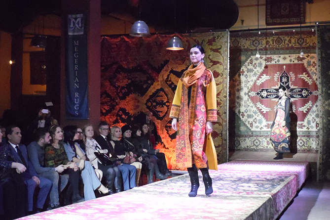 Армянская мода в "ковровых" тонах -1