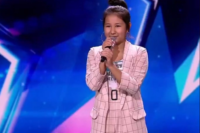 13-летняя казашка вызвала одобрение жюри и зрителей, исполнив армянскую песню на казахском шоу "Got Talent"