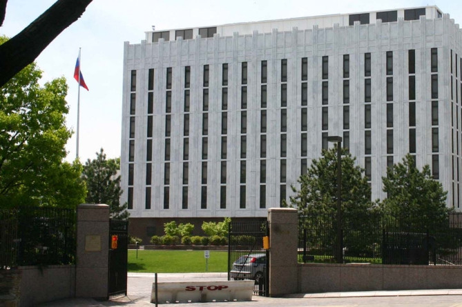 Посольство России в США опровергло причастность Москвы к отравлению Скрипаля Посольство России в США опровергло причастность Москвы к отравлению Скрипаля