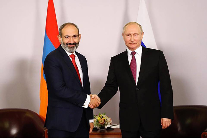 Путин: мы рассматриваем Армению как ближайшего партнера и союзника в регионе Путин: мы рассматриваем Армению как ближайшего партнера и союзника в регионе