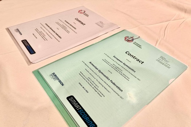 ЧЕ по спортивной гимнастике 2027 года пройдет в Ереване