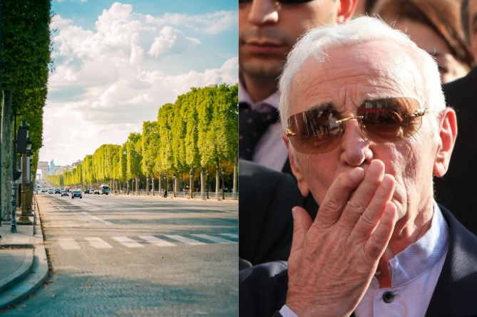 Ելիսեյան այգու մի մասը կանվանվի Շառլ Ազնավուրի անունով (ՖՈՏՈ)