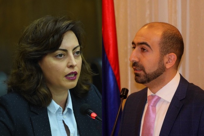 Муж вице-спикера армянского парламента Лены Назарян подал в отставку Муж вице-спикера армянского парламента Лены Назарян подал в отставку