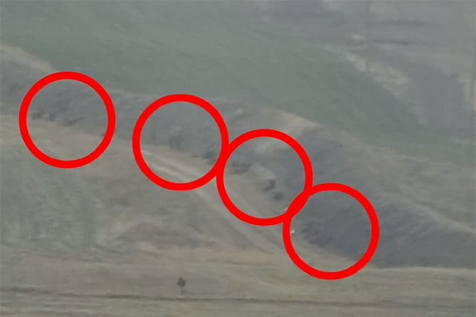 Минобороны Армении показало «хронику бегства» азербайджанских ВС из арцахского Матагиса (ВИДЕО)