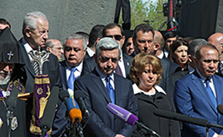 Президент Армении напомнил европейцам о Геноциде армян и антиармянской политике Турции