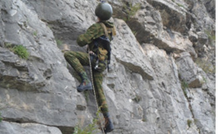 Горная подготовка разведчиков ЮВО началась в Армении