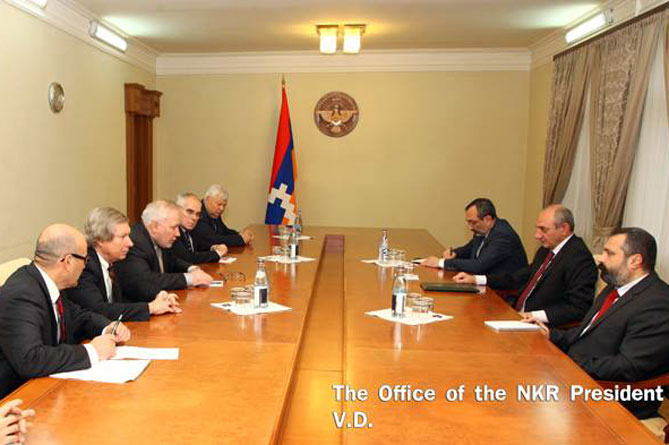 ԼՂՀ նախագահի մոտ քննարկվել են Արցախում ականազերծման գործընթացին վերաբերող հարցեր ԼՂՀ նախագահի մոտ քննարկվել են Արցախում ականազերծման գործընթացին վերաբերող հարցեր