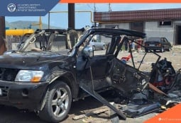 Взрыв прогремел на газозаправочной станции на трассе Севан-Ереван